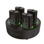Baterai Isi Ulang Venom Xbox 4-Pack dengan Dock Pengisi Daya | 1200mAh